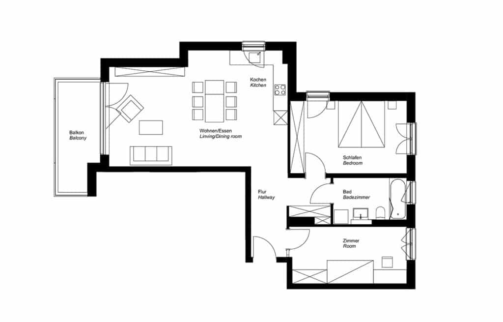 3 zimmer