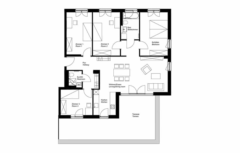 5 zimmer